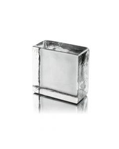 Solid Clear Half Glass Brick