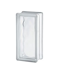 110mm x 240mm Clear Wave Half Block 1
