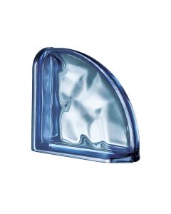 Pegasus Blue Curved End Wavy Metallised 1