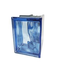 Pegasus Blue 90 Degree Corner Wavy Metallised