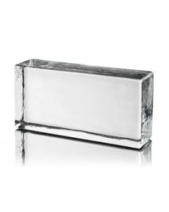 Solid Clear Glass Brick